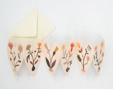 Load image into Gallery viewer, ‘Hearts’ concertina card by Hadley Paper Goods