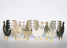 Load image into Gallery viewer, ‘Chickens’ concertina card by Hadley Paper Goods