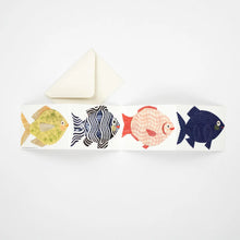 Load image into Gallery viewer, ‘Fish’ concertina card by Hadley Paper Goods