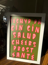 Load image into Gallery viewer, A4 Iechyd Da Welsh Print