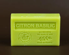 Load image into Gallery viewer, French soap - Citron Basilic (Lemon Basil)