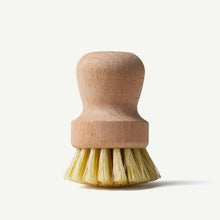 Load image into Gallery viewer, Wooden Pot Brush by Wild &amp; Stone
