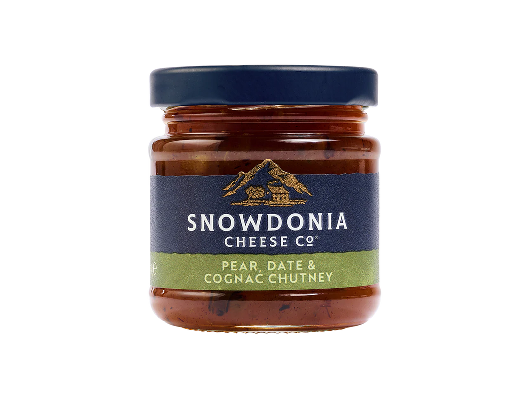 Pear, date & cognac chutney, Snowdonia Cheese Co.