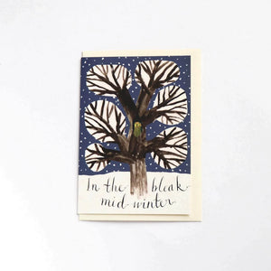 ‘In the Bleak Midwinter’ card by Hadley Paper Goods