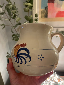 Vintage Italian pottery jug