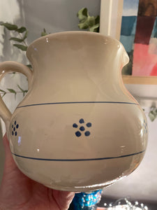 Vintage Italian pottery jug