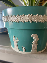 Load image into Gallery viewer, Vintage Dialene Better-Maid ‘Wedgwood’ plant holder
