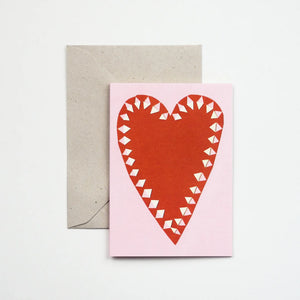 ‘Hearts’ card by Hadley Paper Goods