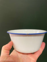 Load image into Gallery viewer, Vintage enamelware bowls by Peacock Factory
