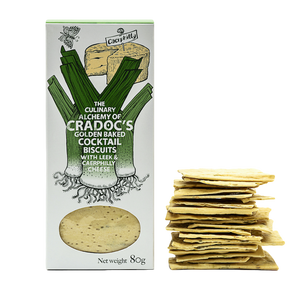 Cradoc’s Leek and Caerfilli crackers