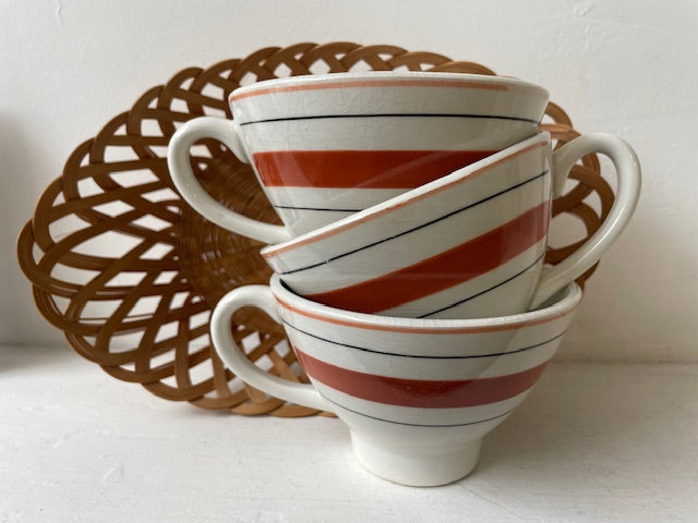 Vintage Breton Breiz cider cups