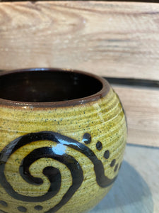 Teifi Pottery studio glazed vase