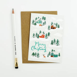 Lomond Paper Co Little Log Cabins 8 Cards