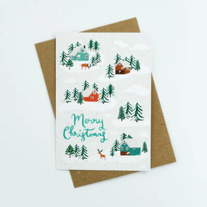 Lomond Paper Co Little Log Cabins 8 Cards