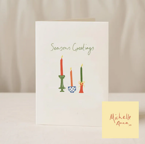 Blue Iris Designs Seasons Greetings card