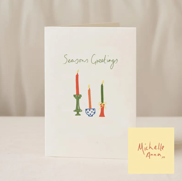 Blue Iris Designs Seasons Greetings card
