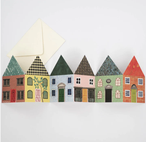Hadley Paper Goods House Concertina card
