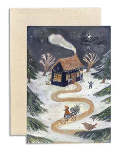 Gemma Koomen Bringing The Tree Home Card