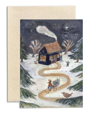 Gemma Koomen Bringing The Tree Home Card
