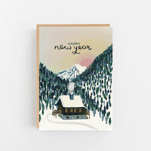 Load image into Gallery viewer, Lomond Paper Co Happy New Year Mountains Card
