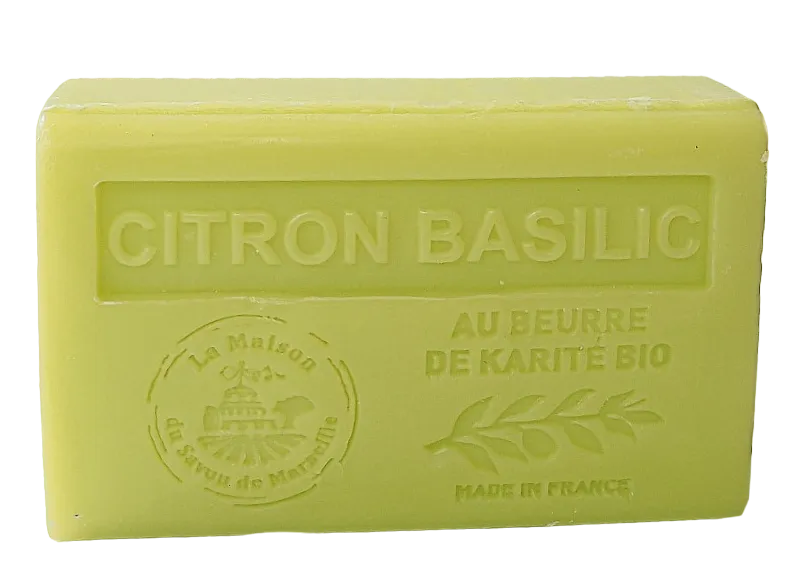 French soap - Citron Basilic (Lemon Basil)