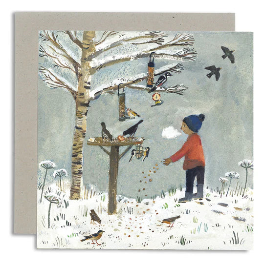 Gemma Koomen Feeding the Birds card