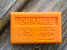 Load image into Gallery viewer, Orange French Soap with Organic Shea Butter (125g)

