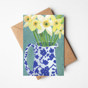 Daffodils card by Susie Hamilton