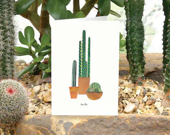 Cacti card - Paperwhale