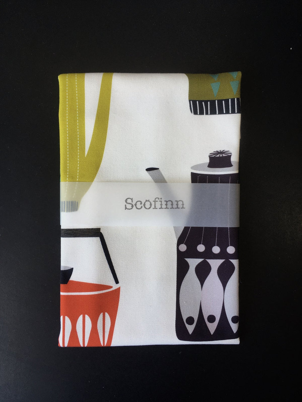 Tea towel - 'Coffee Pots' - Scofinn